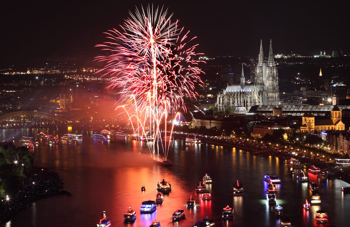 Le Rhin en Flammes