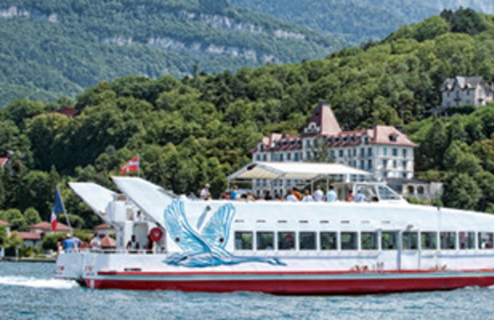 Croisière-repas sur le lac d'Annecy