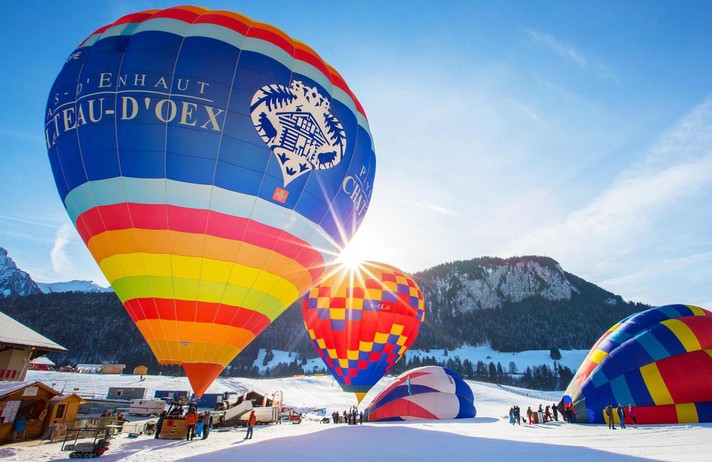 FESTIVAL INTERNATIONAL DE BALLONS DE CHÂTEAU D'OEX