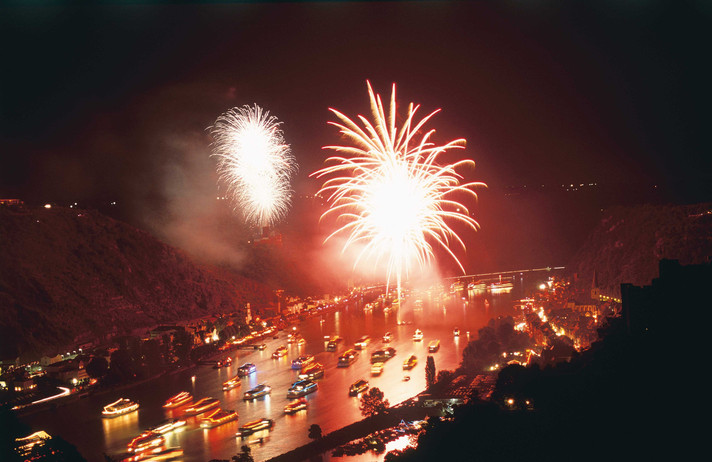 Le Rhin en Flammes