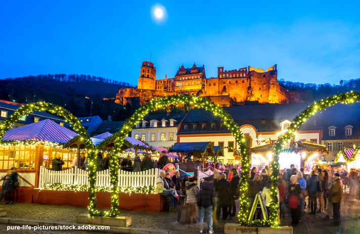 Marché de Noël à Heidelberg