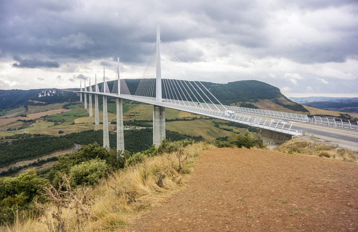 AVEYRON - VIADUC DE MILLAU - GORGES DE LA JONTE ET DU TARN