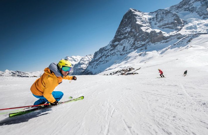 JOURNEE DE SKI A GRINDELWALD - WENGEN