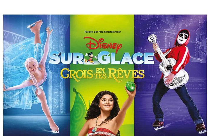 DISNEY SUR GLACE